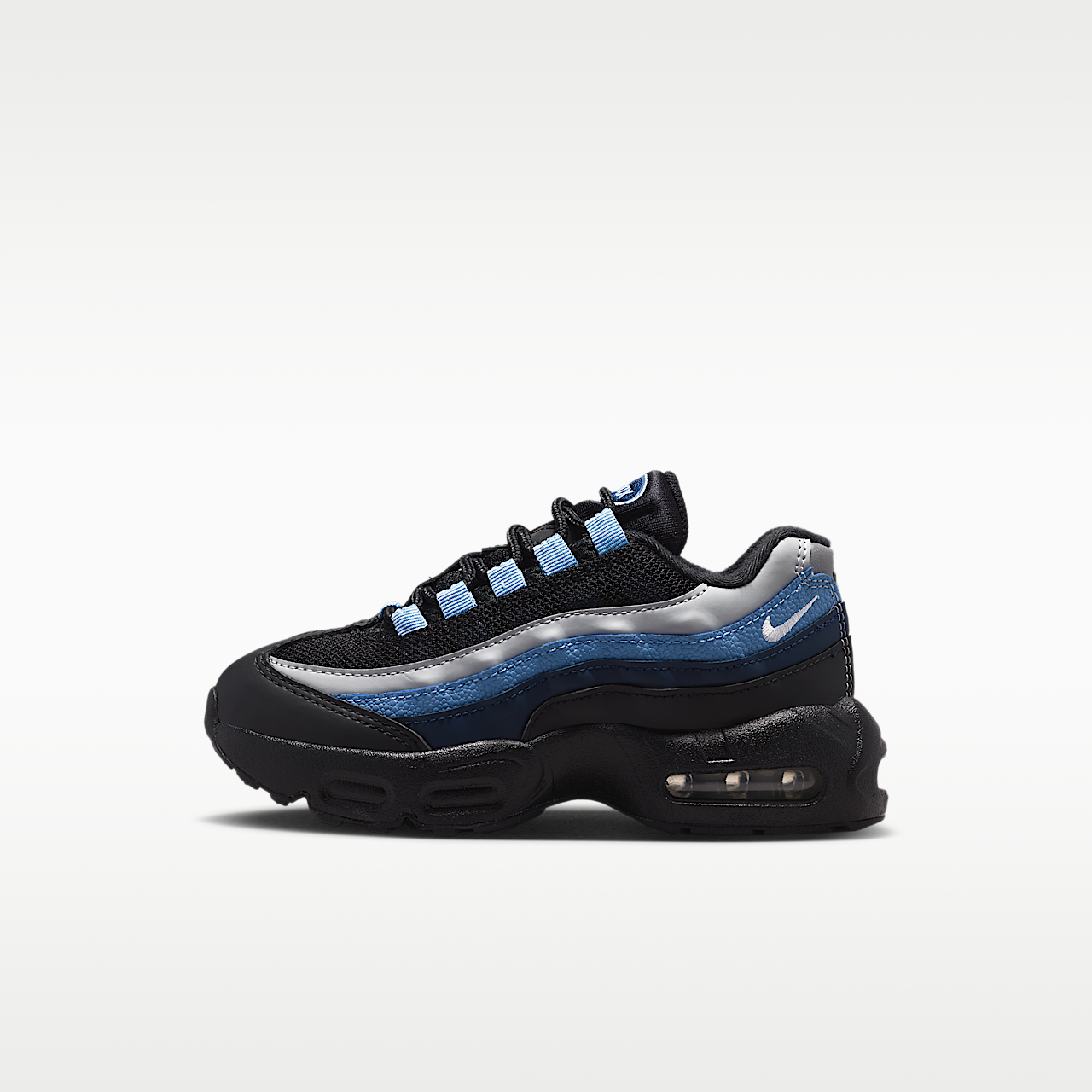 Nike Air Max 95 sneaker Zwart/Light Smoke Grey/Work Blue/Wit