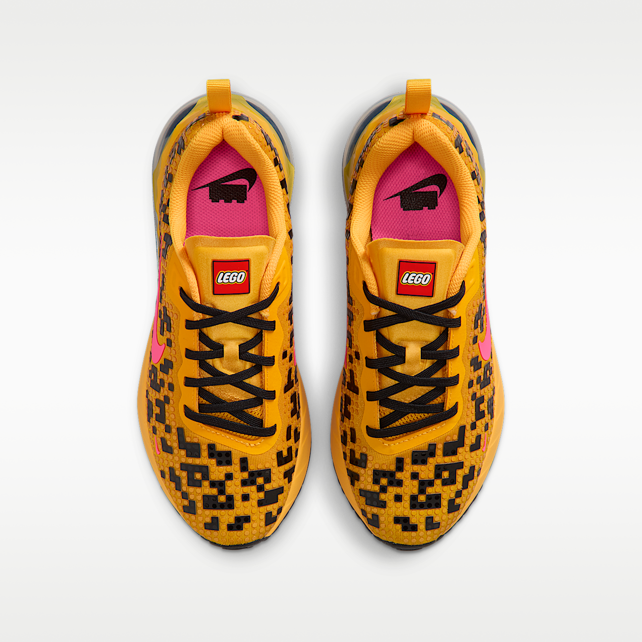 Nike Air Max sneaker University Gold/Zwart/Metallic Silver/Hyper Pink