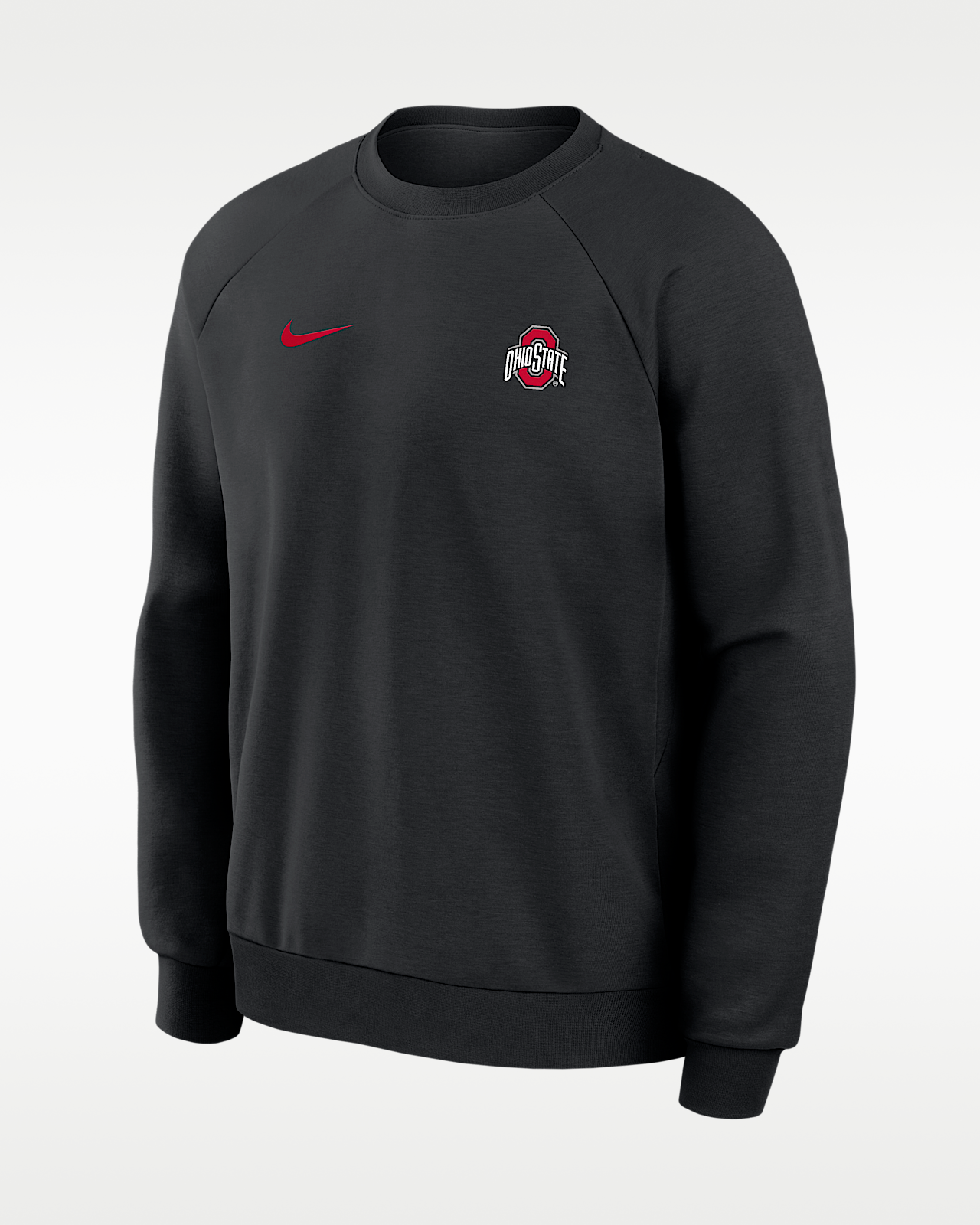 Мужские  Ohio State Premium Performance Nike Dri-FIT College Pullover Crew