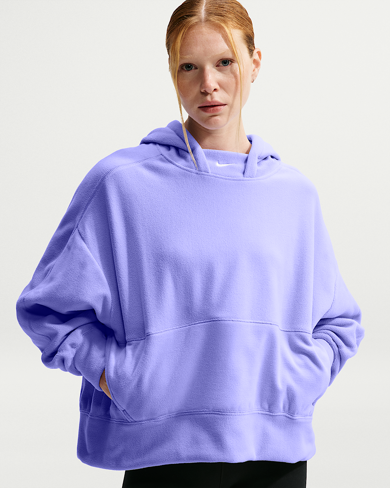 Женское худи Nike One Therma-FIT Oversized Pullover Hoodie