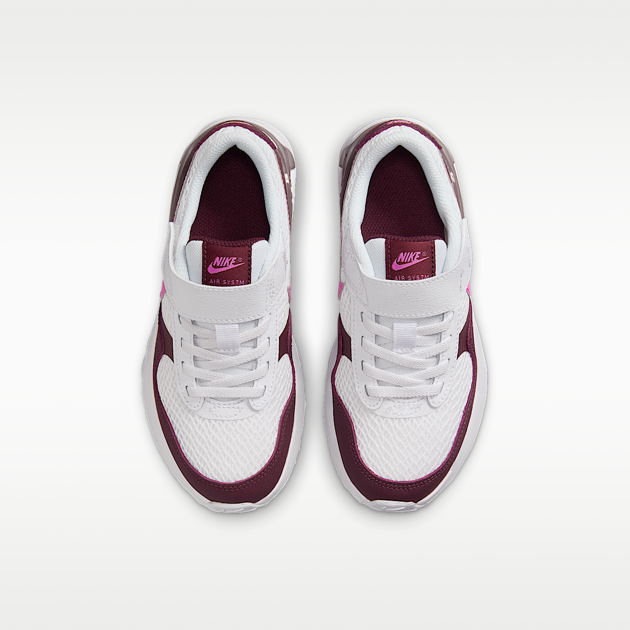 Nike Air Max sneaker Wit/Burgundy Crush/Violet Ore/Playful Pink
