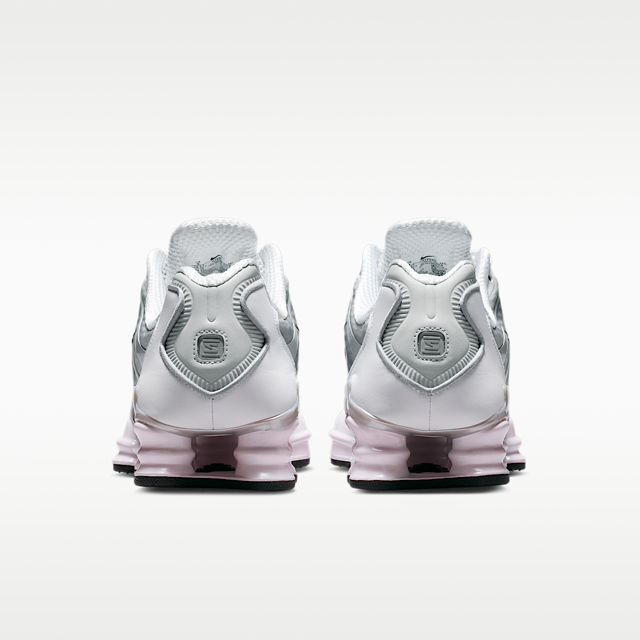 Nike Nike Shox sneaker Neutral Grey/Metallic Silver/Zwart/Pearl Pink