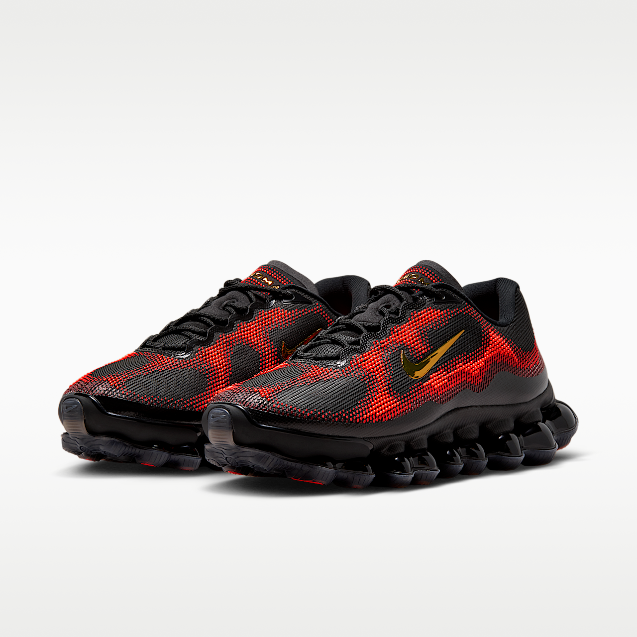 Nike  sneaker Zwart/Team Red/Fire Red/Metallic Gold
