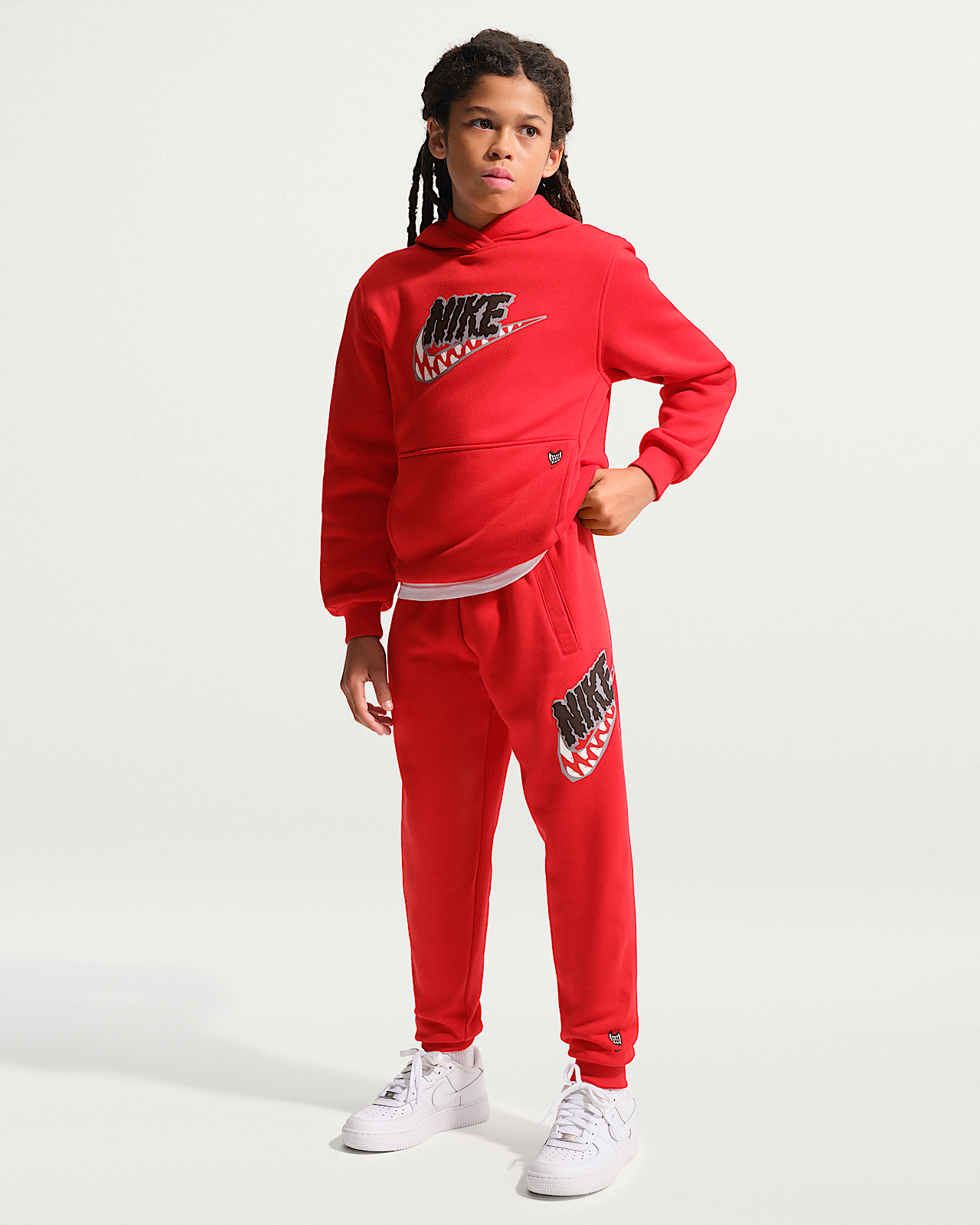 Детские спортивные штаны Nike Sportswear Club "Werewolf" Big Kids' Fleece Joggers
