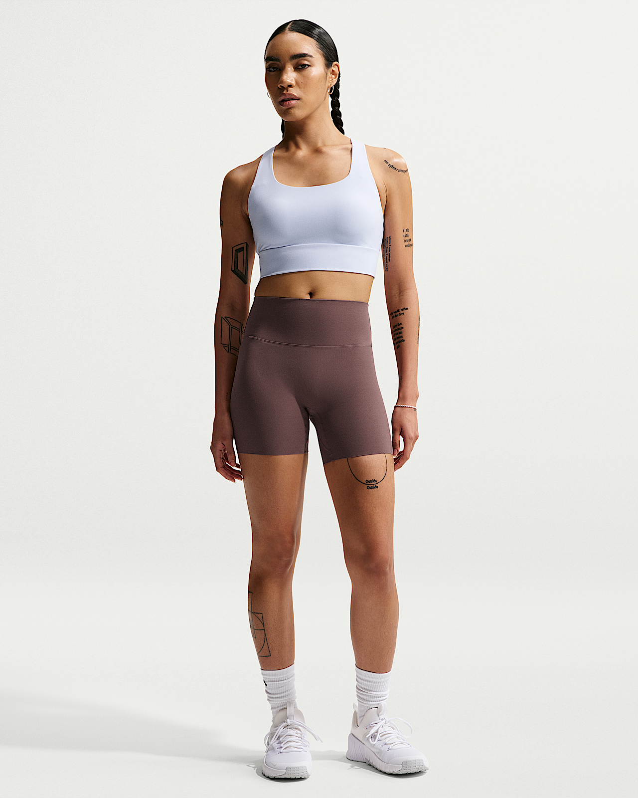 Женские шорты Nike Zenvy High-Waisted 5" Biker Shorts