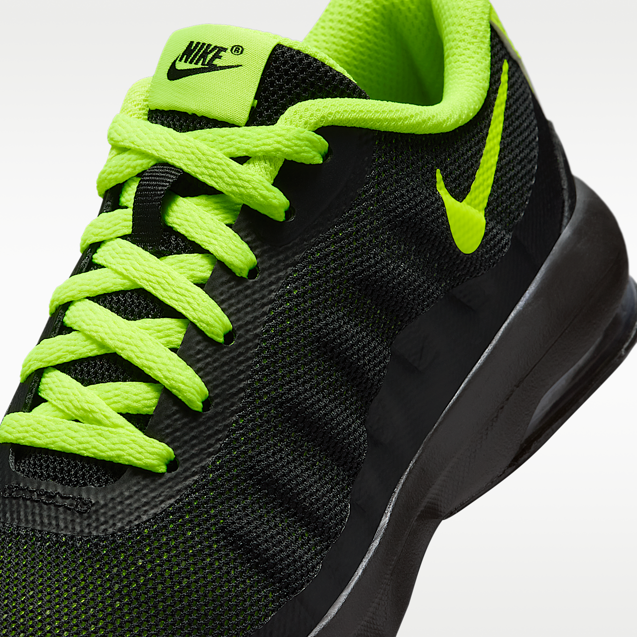 Nike Air Max sneaker Zwart/Volt