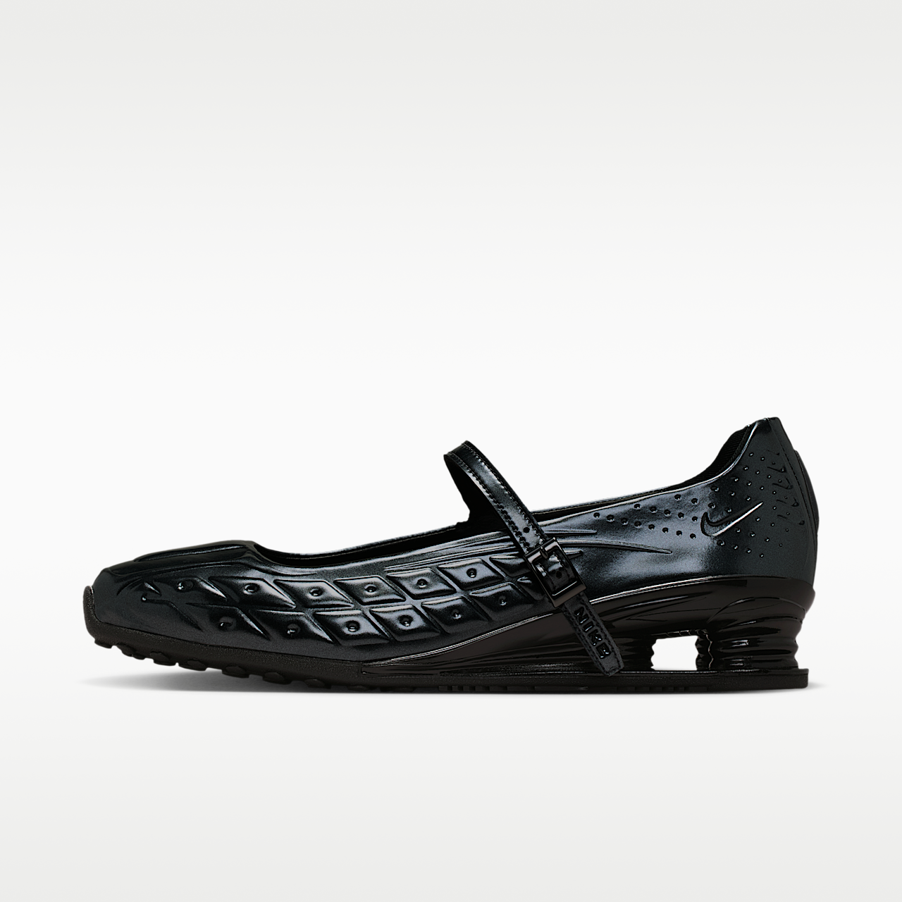 Nike Nike Shox sneaker Zwart/Off White/Zwart