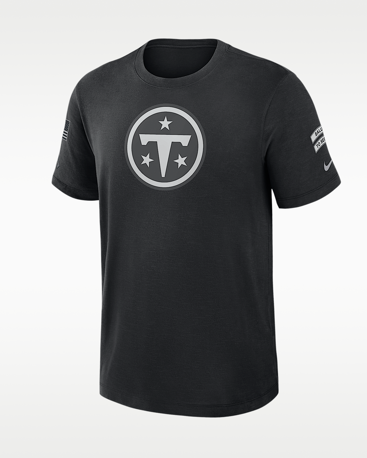 Мужская футболка Tennessee Titans Salute to Service Slub Nike Dri-FIT NFL