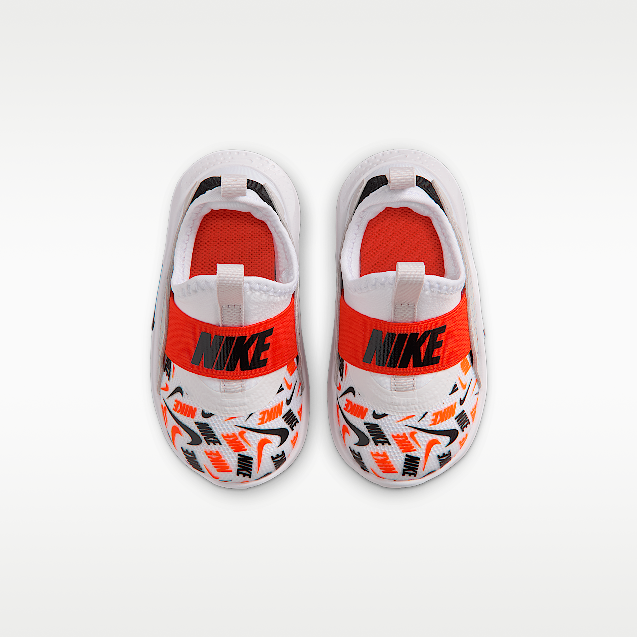 Nike  sneaker Wit/Safety Orange/Vast Grey/Zwart