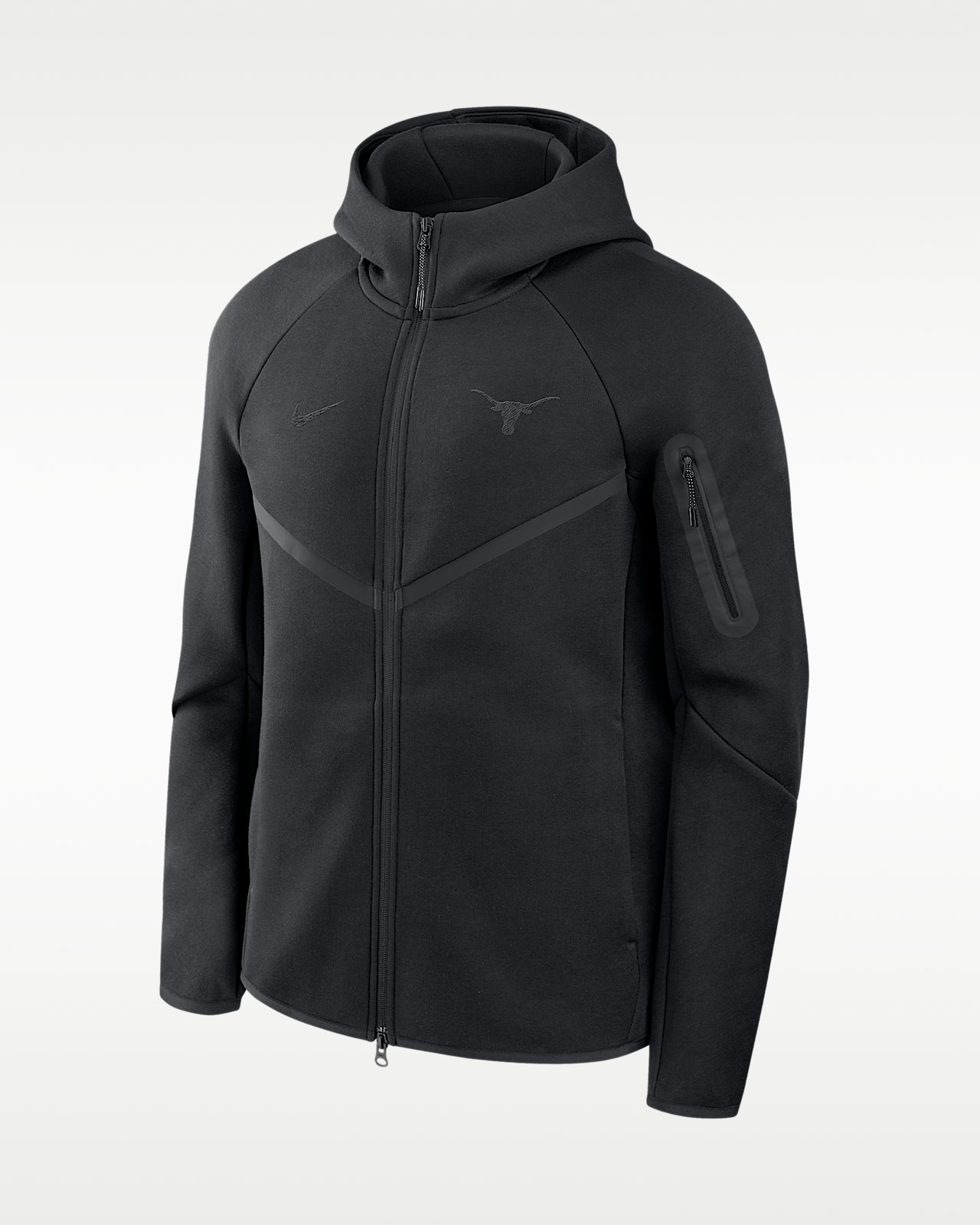 Мужская куртка Texas Tech Fleece Nike College Full-Zip Hooded