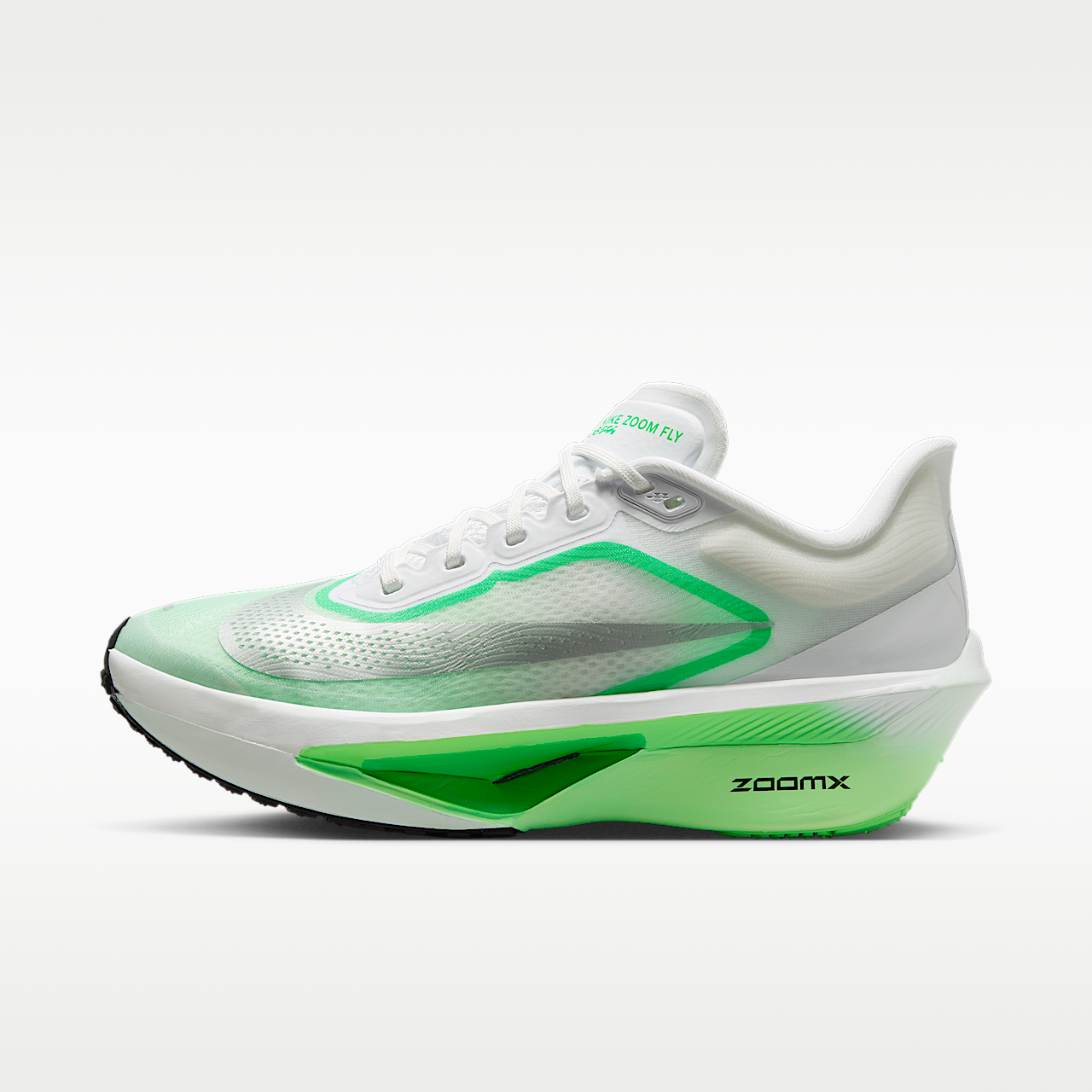Nike  sneaker Wit/Illusion Green/Green Spark/Metallic Silver