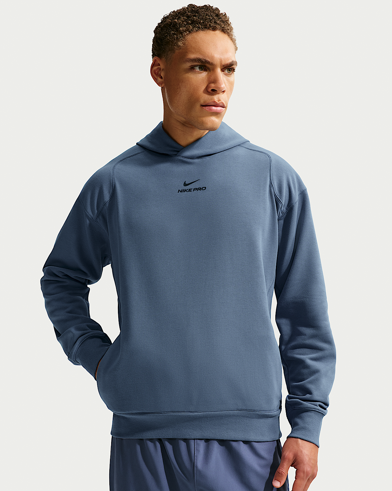 Мужское худи Nike Pro Dri-FIT Mid Layer Training Hoodie для тренировок