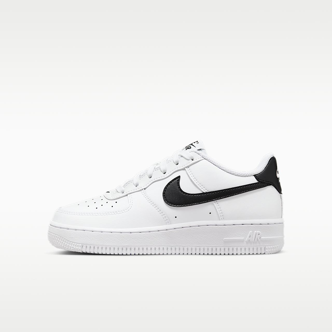 Nike Air Force 1 sneaker Wit/Zwart