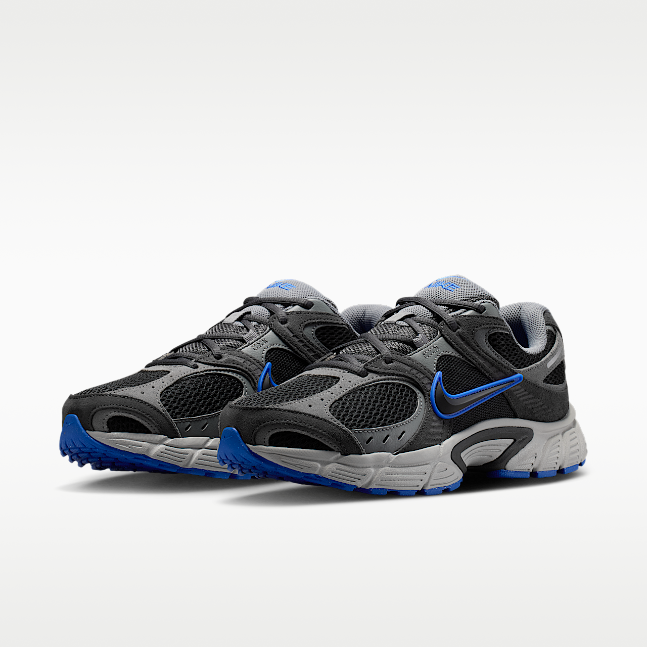 Nike  sneaker Smoke Grey/Anthracite/Racer Blue/Zwart