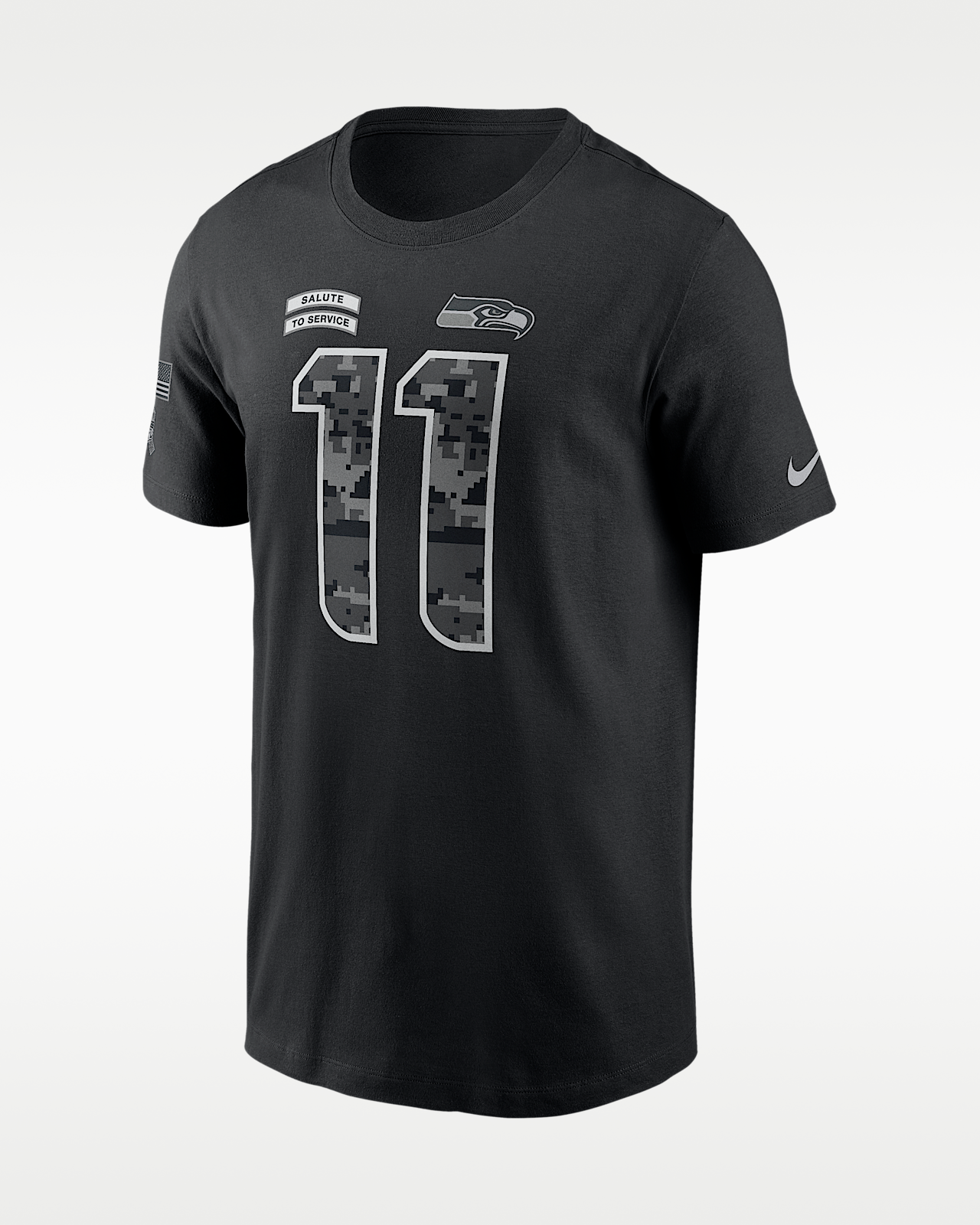Мужская футболка Jaxon Smith-Njigba Seattle Seahawks Salute to Service Nike NFL