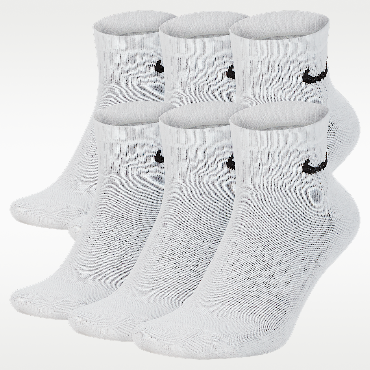 Nike Everyday Cushioned (White/Black)