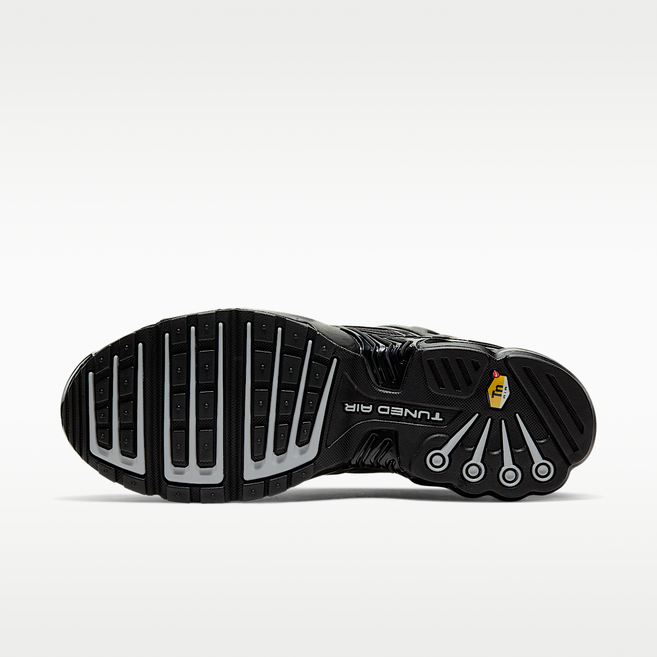 Nike Air Max Plus sneaker Zwart/Zwart/Wolf Grey