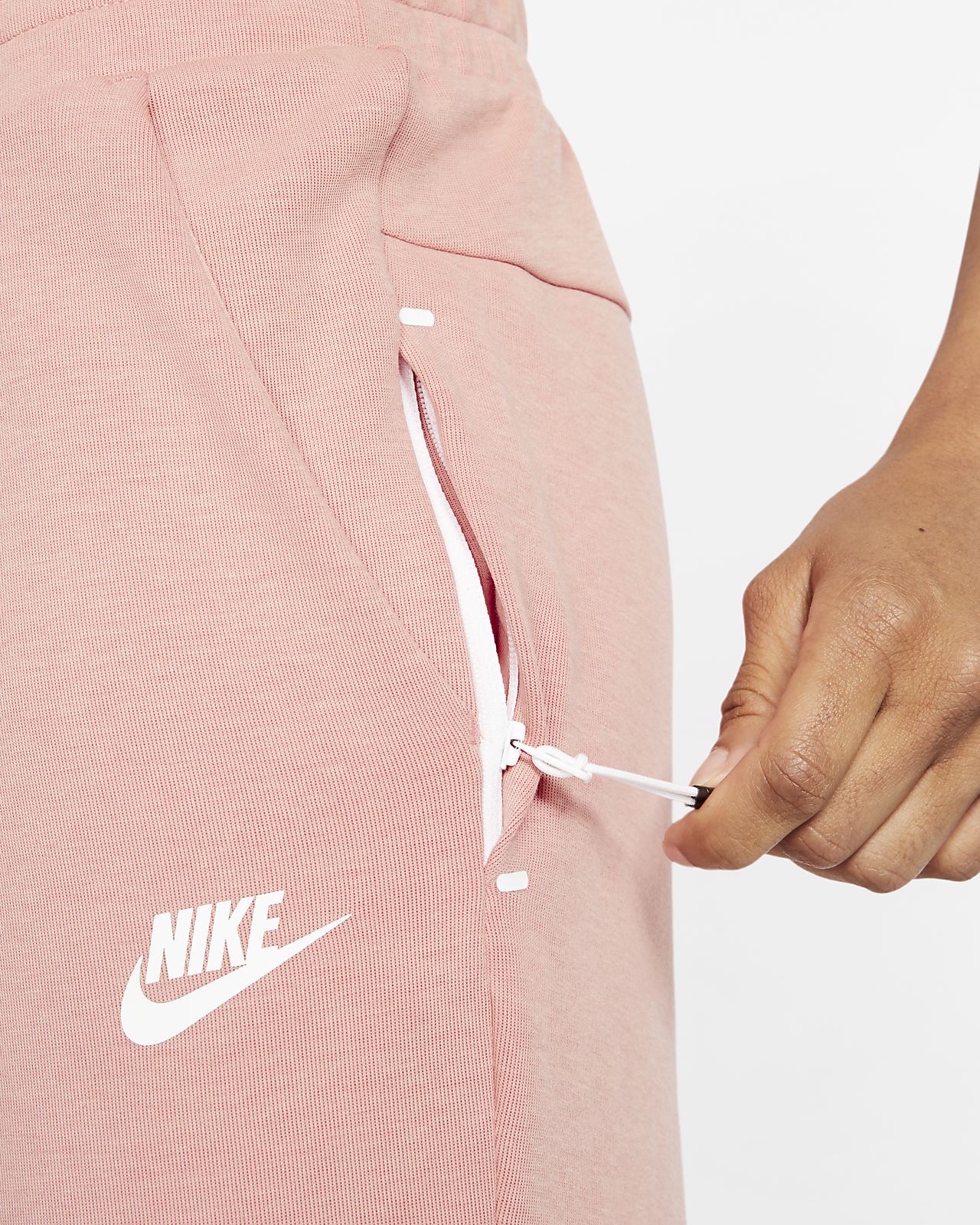 nike tech fleece pink quartz