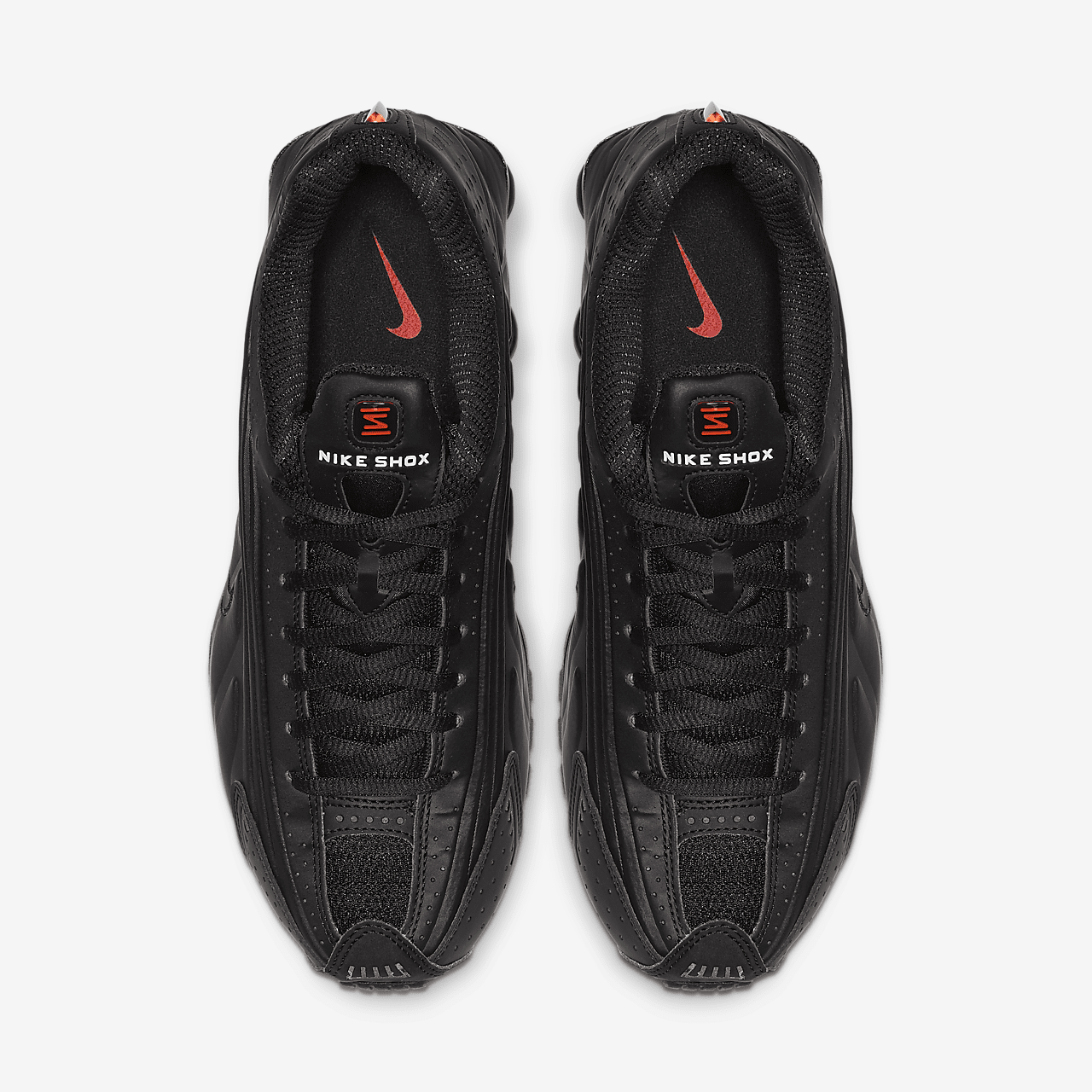 Nike Shox sneaker Zwart/Zwart/Max Orange/Zwart