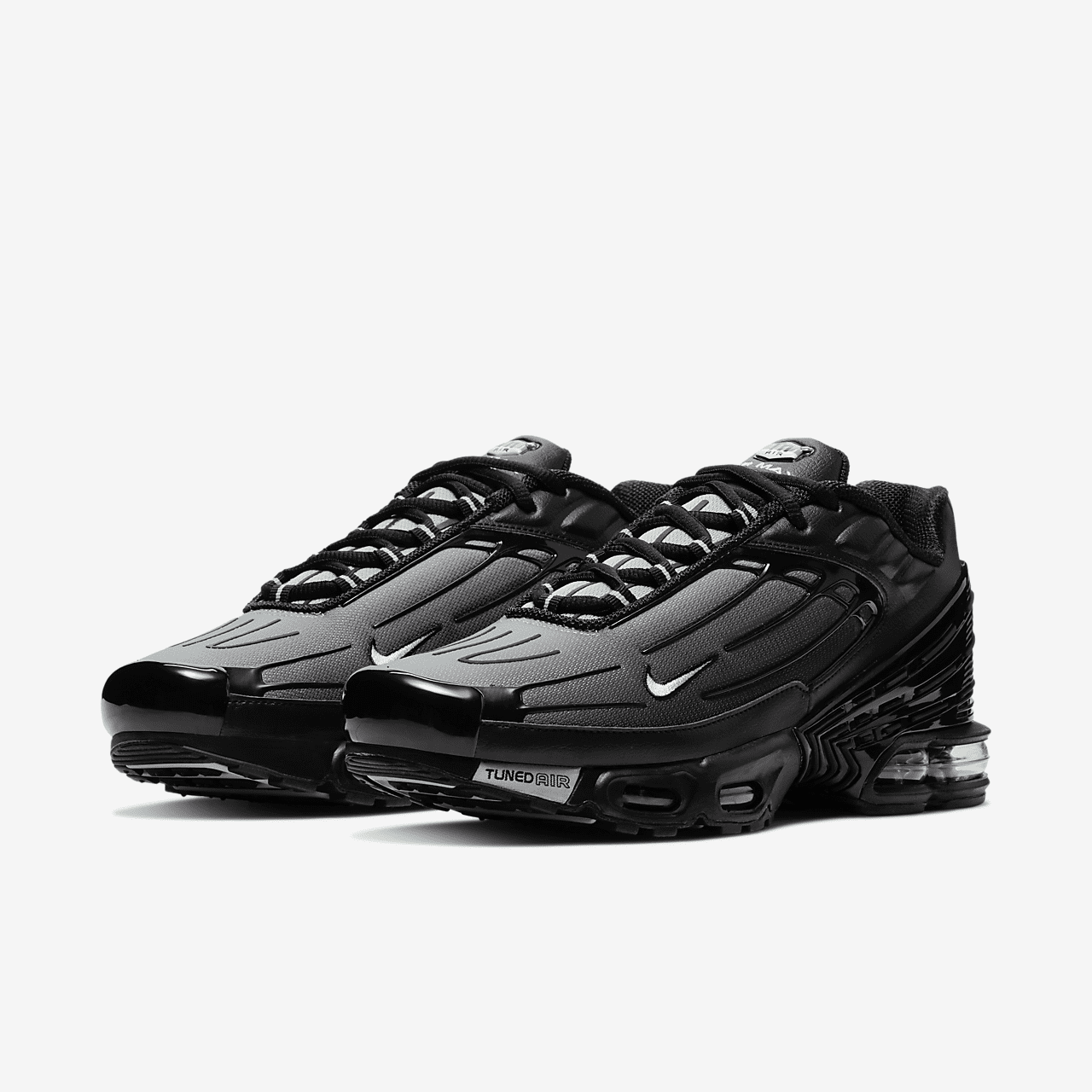 Nike Air Max Plus sneaker Zwart/Zwart/Wolf Grey