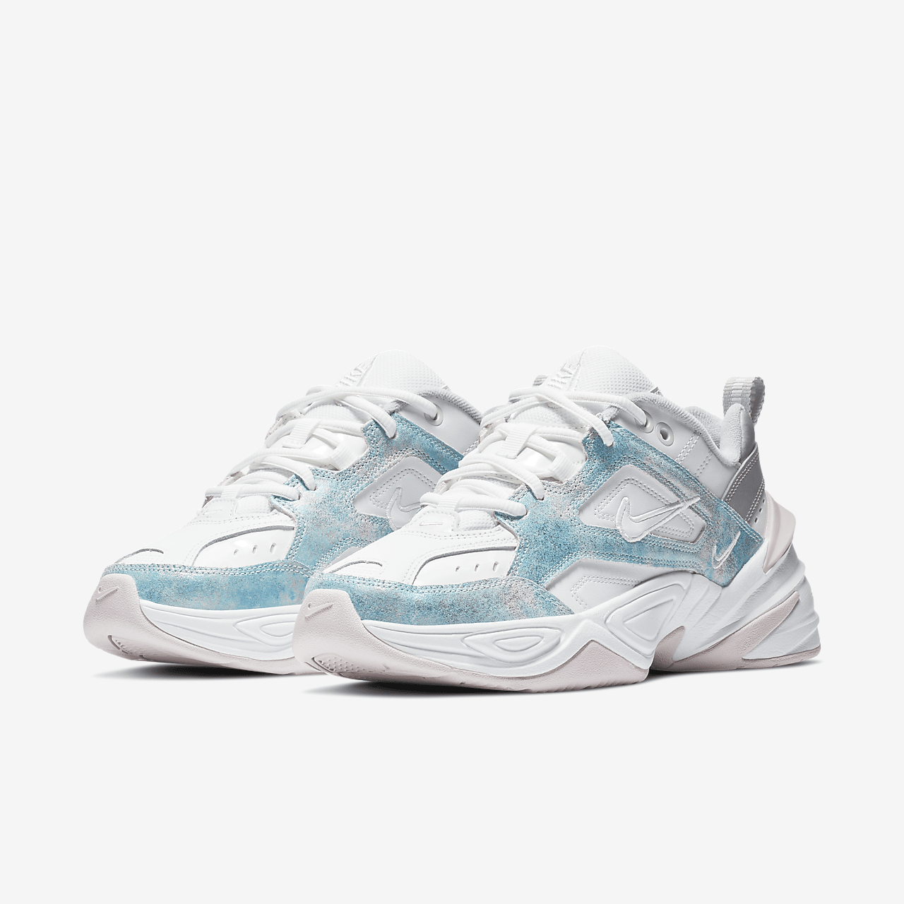 Nike M2K Tekno sneaker Summit White/Barely Rose/Metallic Silver/Summit White