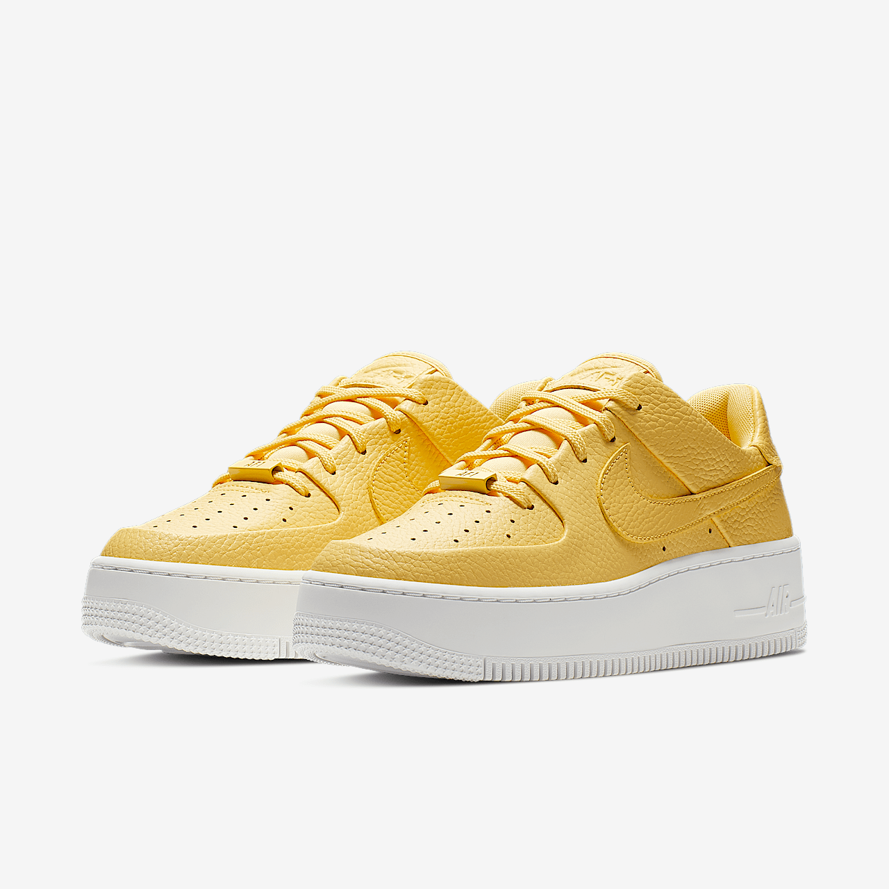 Nike Air Force 1 sneaker Topaz Gold/Wit/Topaz Gold