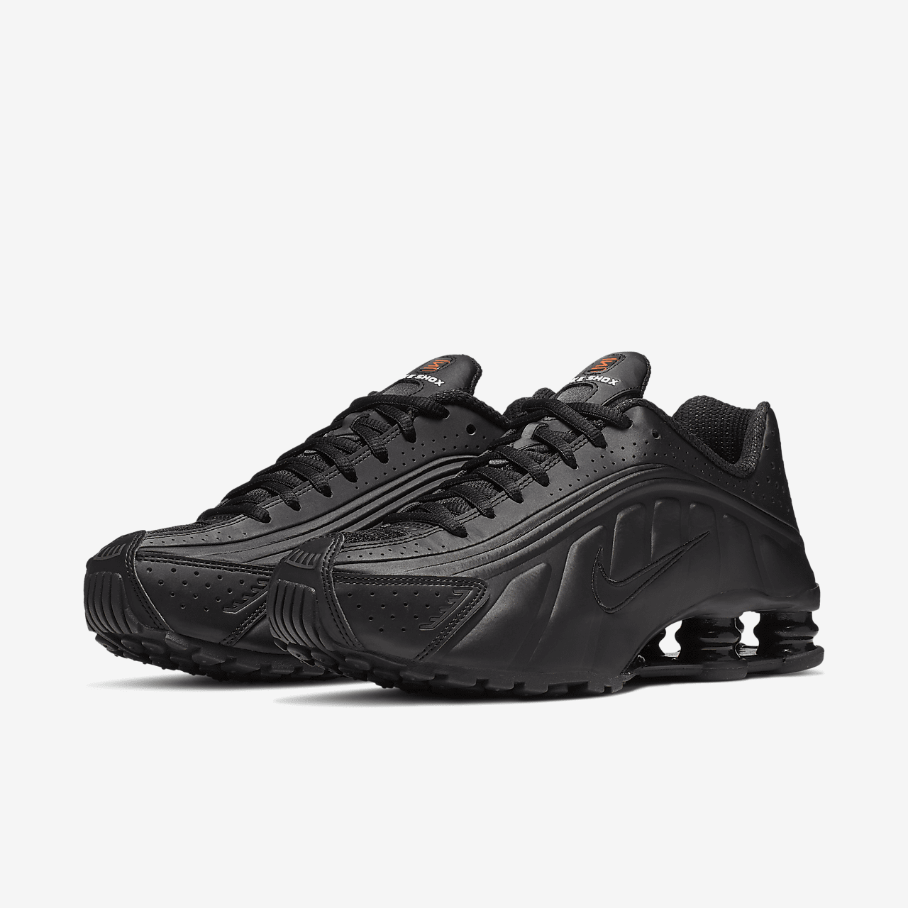 Nike Shox sneaker Zwart/Zwart/Max Orange/Zwart