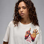 Playera con gráfico para mujer Jordan