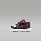 Black/White/Fire Red