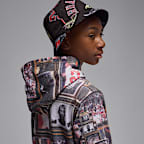 ジョーダン ジュニア ブルックリン プリント フレンチテリー プルオーバー パーカー