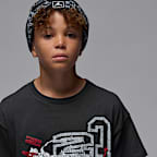 Playera '84 Scrapbook para niños talla grande Jordan