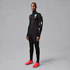 Brazil Strike Men's Jordan Dri-FIT Football Knit Drill Top
