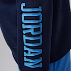 Playera de cuello redondo para niños talla pequeña Jordan "See Me Shine"