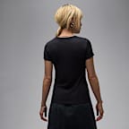 ジョーダン エッセンシャル ウィメンズ スリム ショートスリーブ Tシャツ