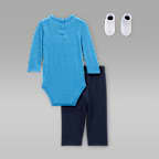 Jordan Baby Essentials Long Sleeve Bodysuit Boxed Set