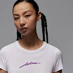 ジョーダン ウィメンズ グラフィック スリム Tシャツ