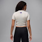 Playera de manga corta cropped para mujer Jordan Rare Air