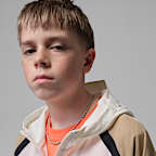 조던 주니어 컬러블록 우븐 재킷