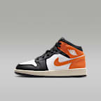 Air Jordan 1 Mid Big Kids' Shoes