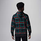 Sudadera con gorro sin cierre de tejido Fleece para días festivos para niños talla grande Jordan Brooklyn Essentials