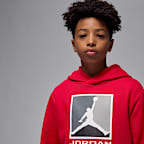 Dzianinowa bluza z kapturem dla dużych dzieci Baseline Jordan Essentials