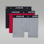 Jordan Men's Dri-FIT Flight Cotton Boxer Briefs (3-Pack)