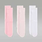 Jordan Big Kids' Supersoft Cozy Crew Socks (3 Pairs)