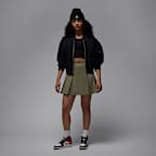 Jordan Poolside 女款百褶短裙