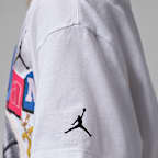 Playera Air con collage para niños talla pequeña Jordan