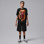 Jordan Big Kids' Toro Bravo Rings Retro T-Shirt