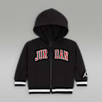 Conjunto de 3 piezas con sudadera con gorro estilo jersey 23 de cierre completo para bebé (de 3 a 6 meses) Jordan