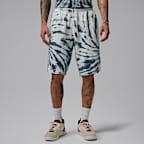 조던 브루클린 플리스 남성 타이다이 페스티벌 쇼츠