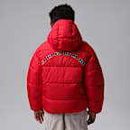 Jordan Brooklyn pufferjack met graphic voor kids