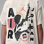 T-shirt dla dużych dzieci Geo Burst Flight Jordan